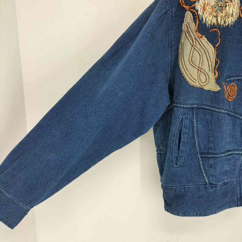 NORBERT NEL 刺繍デザイン デニムジャケット レディース JPN:40